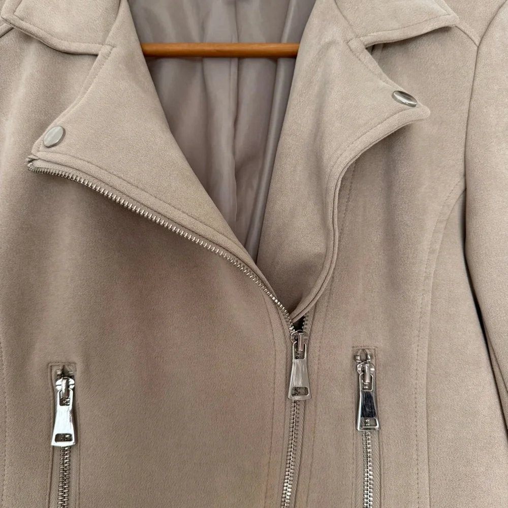 Philosophy faux suede leather jacket - Picture 4 of 10